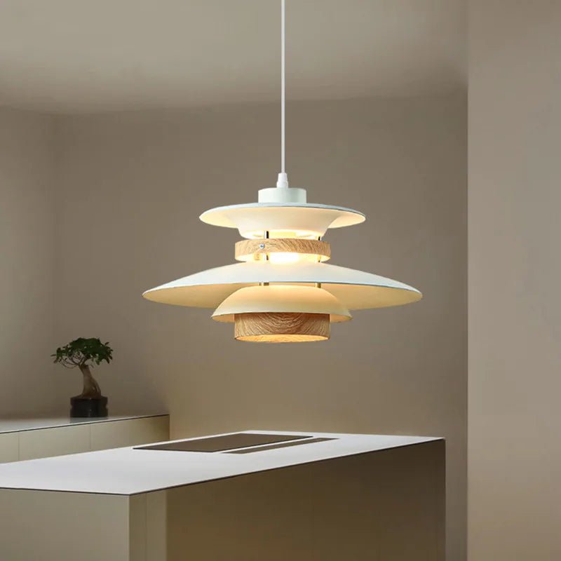 Danish Modern UFO Retro Pendant Light - Hans Lumiere
