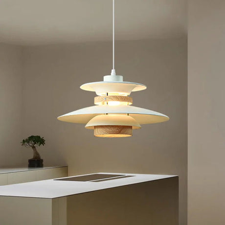 Danish Modern UFO Retro Pendant Light - Hans Lumiere