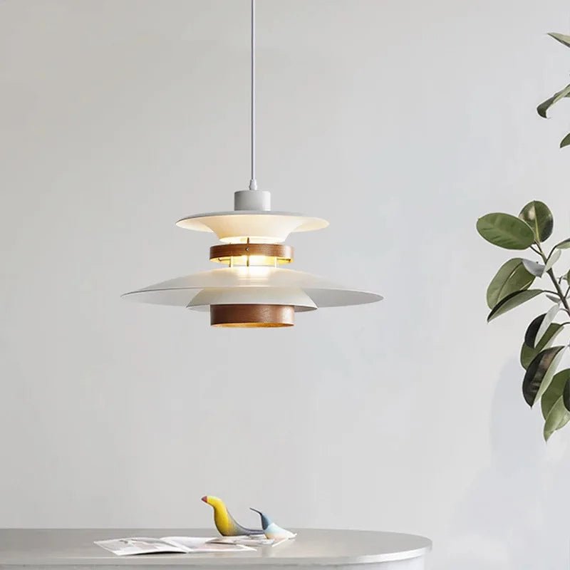Danish Modern UFO Retro Pendant Light - Hans Lumiere