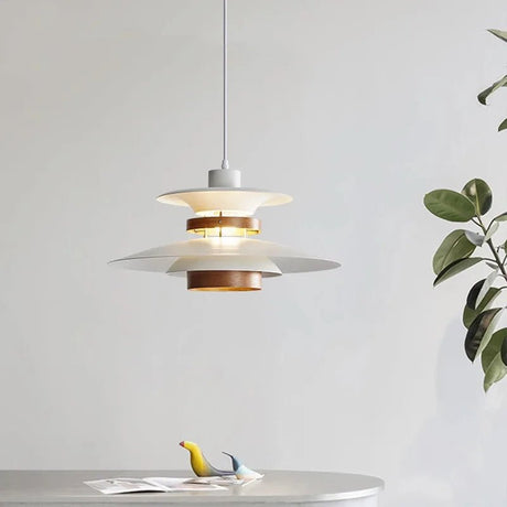 Danish Modern UFO Retro Pendant Light - Hans Lumiere