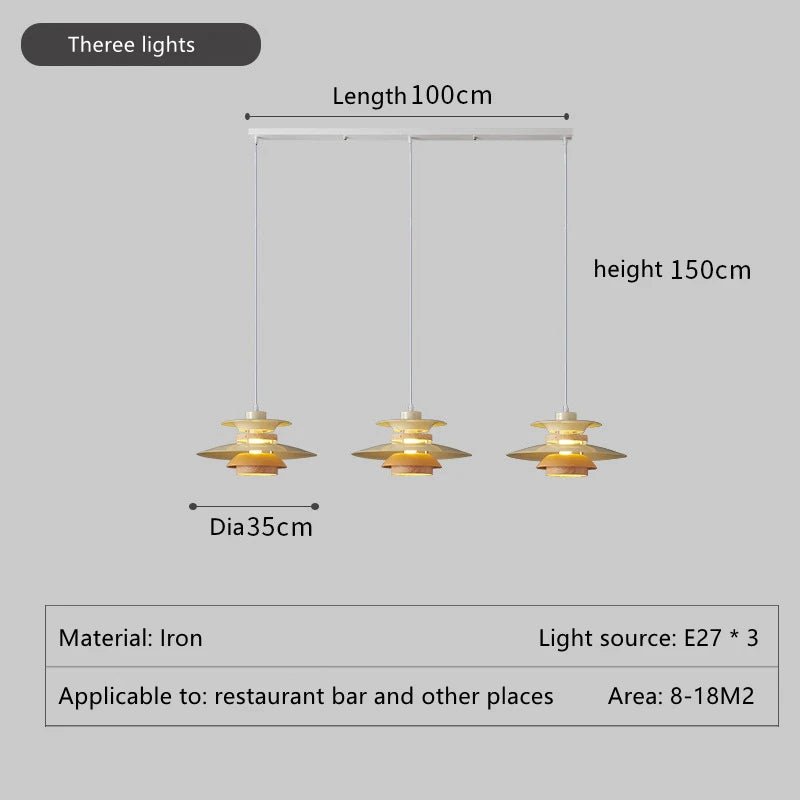Danish Modern UFO Retro Pendant Light - Hans Lumiere