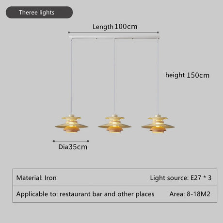 Danish Modern UFO Retro Pendant Light - Hans Lumiere