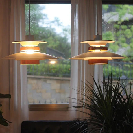 Danish Modern UFO Retro Pendant Light - Hans Lumiere