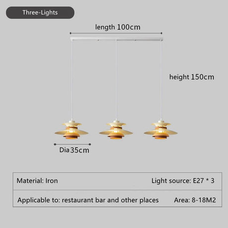 Danish Modern UFO Retro Pendant Light - Hans Lumiere