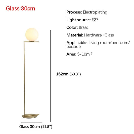 Decorative Standing Nordic Floor Lamp - Hans Lumiere