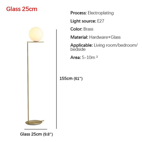 Decorative Standing Nordic Floor Lamp - Hans Lumiere