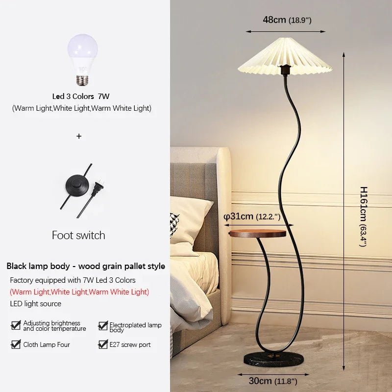 Decorative Standing Nordic LED Floor Lamp - Hans Lumiere