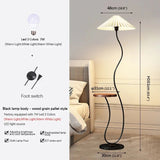 Decorative Standing Nordic LED Floor Lamp - Hans Lumiere
