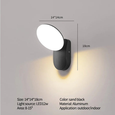 Decorative Waterproof Light Induction Wall Sconce - Hans Lumiere