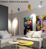 Dimmable COB LED Surface-Mounted Downlight - 180° Rotating Ceiling Spotlight - Hans Lumiere