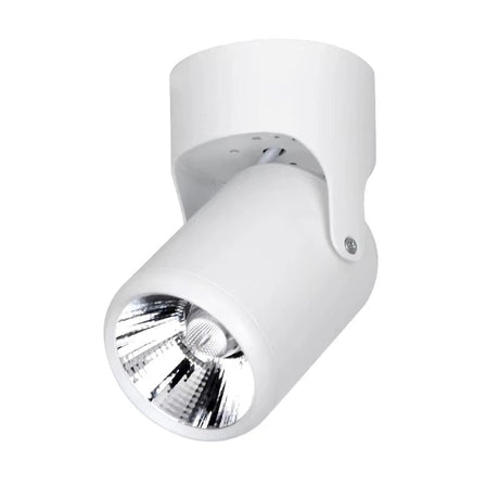 Dimmable COB LED Surface-Mounted Downlight - 180° Rotating Ceiling Spotlight - Hans Lumiere