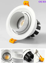 Dimmable Embedded Zoom 15 - 60 Degrees LED Downlights - Hans Lumiere