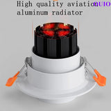 Dimmable Embedded Zoom 15 - 60 Degrees LED Downlights - Hans Lumiere