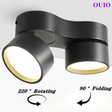 Dimmable Folding Rotating LED Downlight - Hans Lumiere