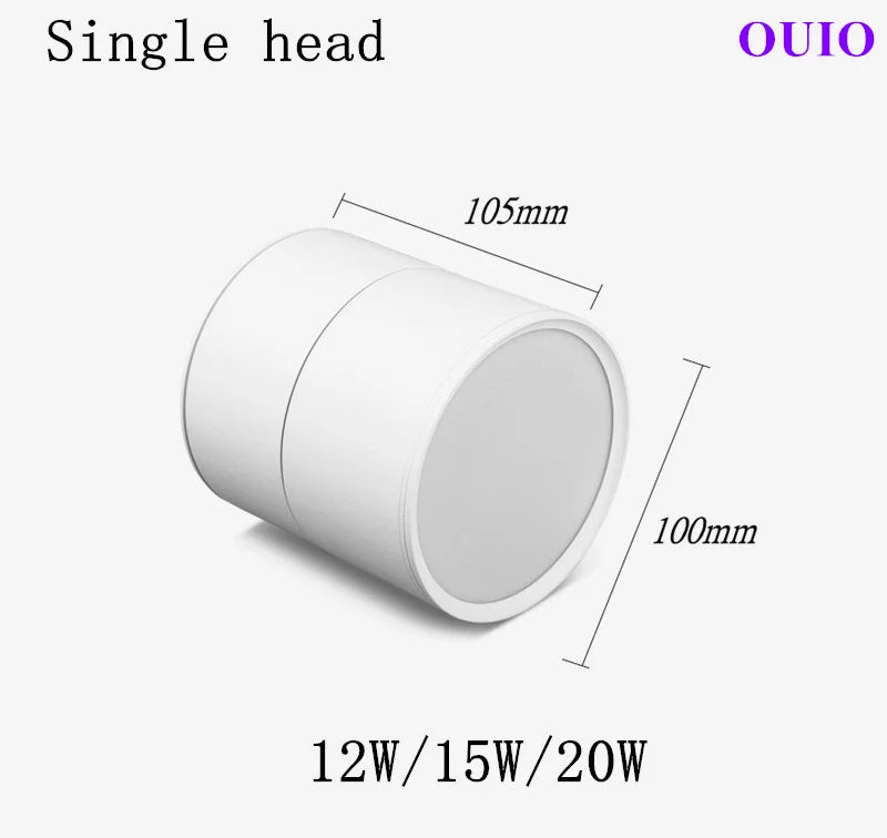 Dimmable Folding Rotating LED Downlight - Hans Lumiere