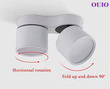 Dimmable Folding Rotating LED Downlight - Hans Lumiere