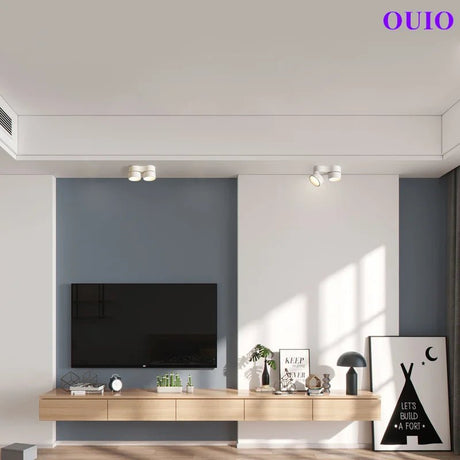 Dimmable Folding Rotating LED Downlight - Hans Lumiere