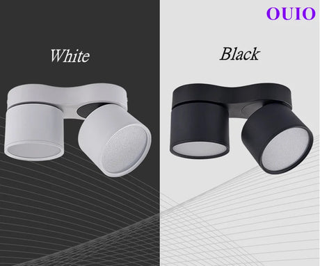 Dimmable Folding Rotating LED Downlight - Hans Lumiere