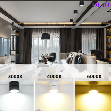 Dimmable Folding Rotating LED Downlight - Hans Lumiere