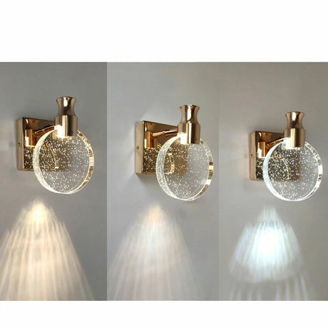 Dimmable LED Crystal Wall Lamp - Hans Lumiere