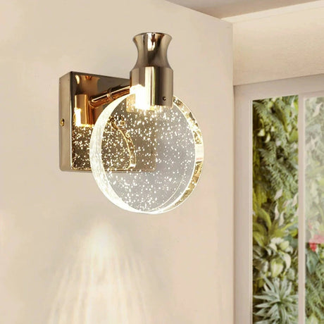 Dimmable LED Crystal Wall Lamp - Hans Lumiere