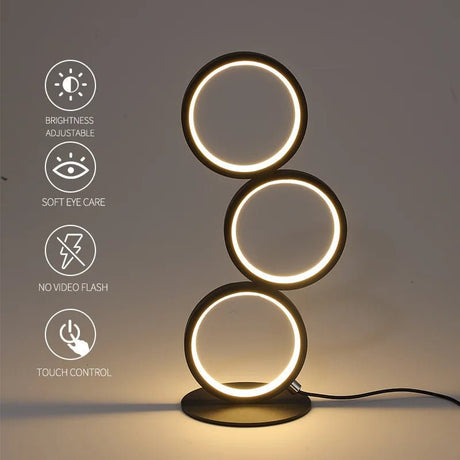 Dimming Intelligent Touch Table Lamp - Hans Lumiere