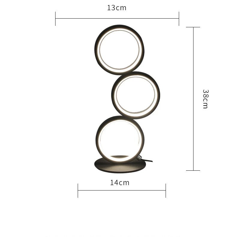 Dimming Intelligent Touch Table Lamp - Hans Lumiere