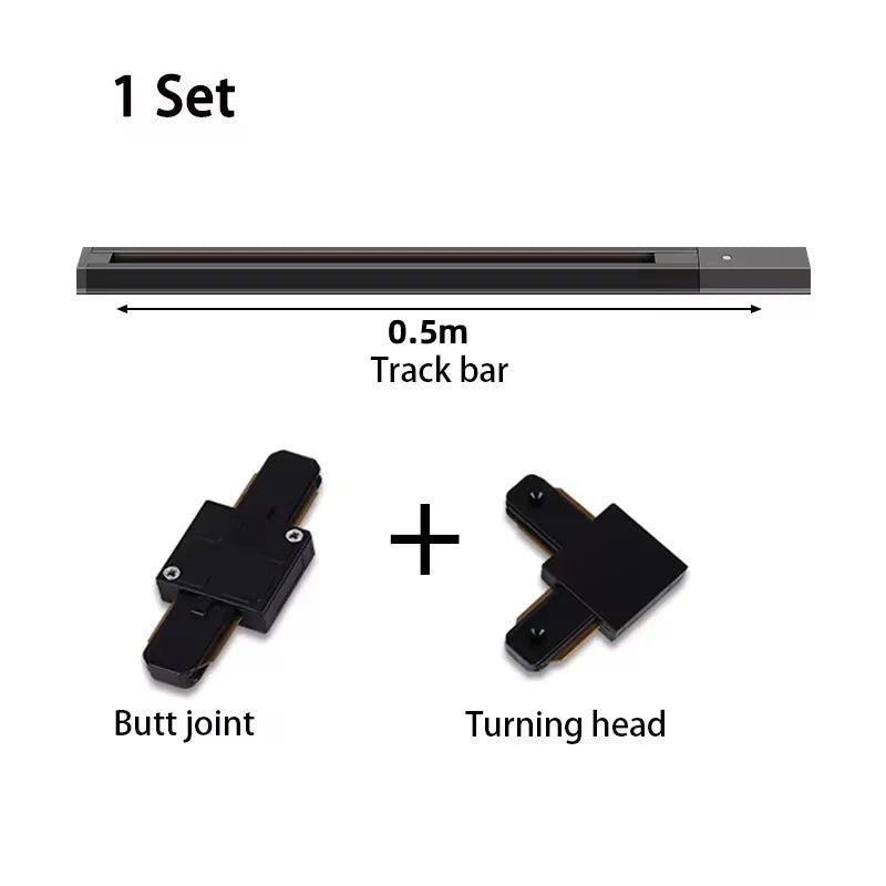 Dimming LED Track Light COB Spotlights - Hans Lumiere