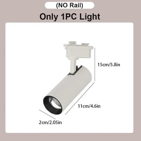 Dimming LED Track Light COB Spotlights - Hans Lumiere