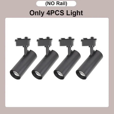Dimming LED Track Light COB Spotlights - Hans Lumiere