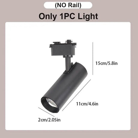 Dimming LED Track Light COB Spotlights - Hans Lumiere