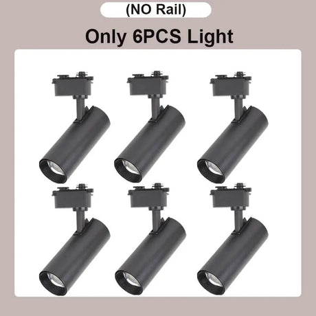 Dimming LED Track Light COB Spotlights - Hans Lumiere