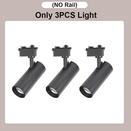 Dimming LED Track Light COB Spotlights - Hans Lumiere