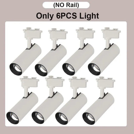 Dimming LED Track Light COB Spotlights - Hans Lumiere