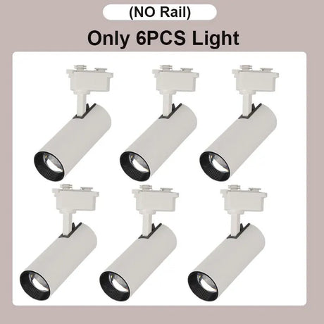 Dimming LED Track Light COB Spotlights - Hans Lumiere