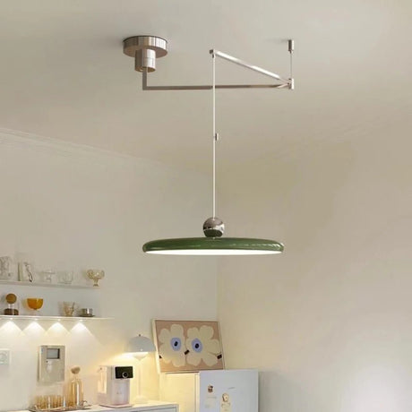 Dining Table LED Chandelier With Colorful Rocker Arm - Hans Lumiere