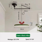 Dining Table LED Chandelier With Colorful Rocker Arm - Hans Lumiere