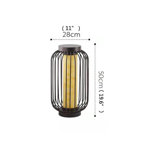 Dolomite LED Vintage Solar Lawn Lamp - Hans Lumiere