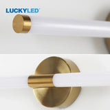 Double Lampshade 800mm Long LED Wall Light - Hans Lumiere