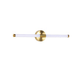 Double Lampshade 800mm Long LED Wall Light - Hans Lumiere
