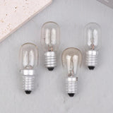 E14 Salt Lamp Bulbs 15W Incandescent, Warm Glow Replacement for Salt Lamps & Fridges, 5 Pack - Hans Lumiere