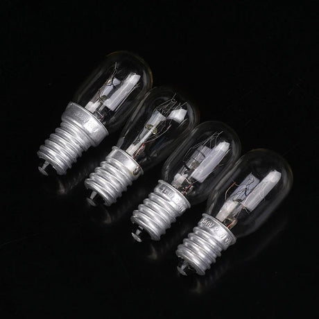 E14 Salt Lamp Bulbs 15W Incandescent, Warm Glow Replacement for Salt Lamps & Fridges, 5 Pack - Hans Lumiere
