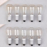 E14 Salt Lamp Bulbs 15W Incandescent, Warm Glow Replacement for Salt Lamps & Fridges, 5 Pack - Hans Lumiere
