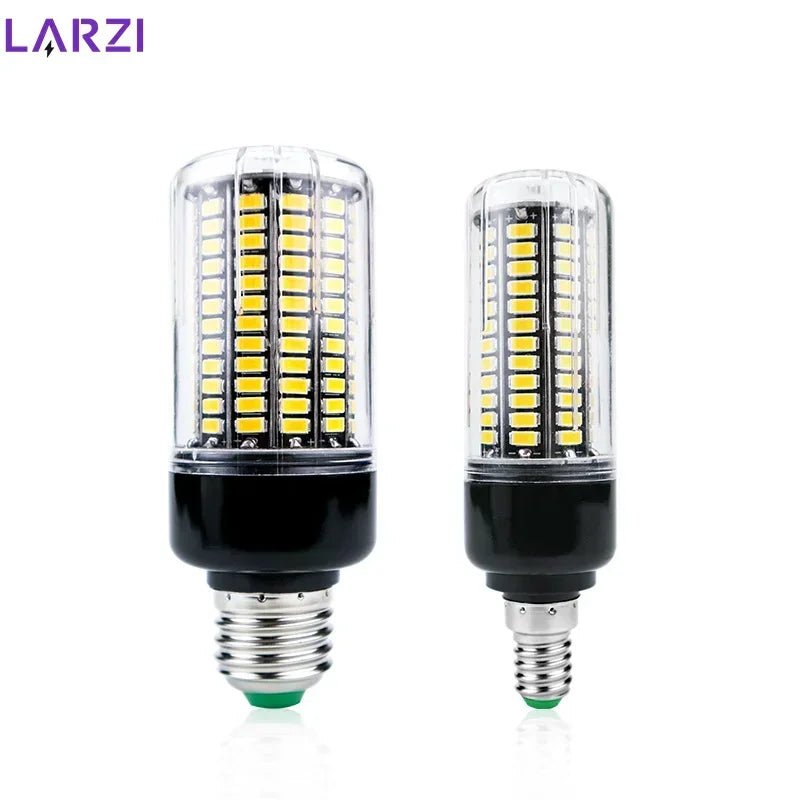 E27 E14 LED Corn Bulb 3.5W to 15W SMD5736, Warm or Cold White, Flicker-Free - Hans Lumiere