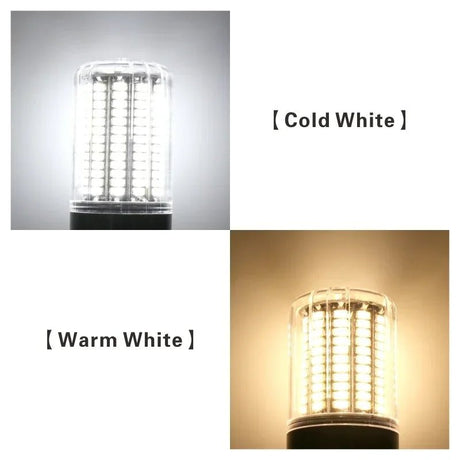 E27 E14 LED Corn Bulb 3.5W to 15W SMD5736, Warm or Cold White, Flicker-Free - Hans Lumiere