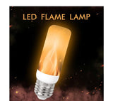 E27 LED Flickering Flame Effect Bulbs 5W, 3 Modes, 10 Pack - Hans Lumiere