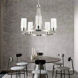 Elegant Glass Ceiling Pendant Lighting Fixture - Hans Lumiere