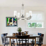 Elegant Glass Ceiling Pendant Lighting Fixture - Hans Lumiere