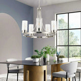 Elegant Glass Ceiling Pendant Lighting Fixture - Hans Lumiere