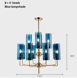 Elegant Nordic Glass LED Chandelier - Hans Lumiere